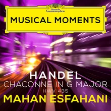 Handel: Chaconne in G Major for Harpsichord, HWV 435