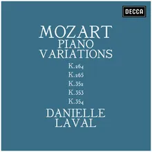 Mozart: 9 Variations on ‘Lison dormait’ from ‘Julie’ by N. Dezède in C, K.264 - 2. Variation I