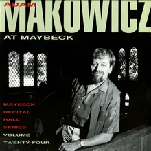 I Concentrate On You Live At Maybeck Recital Hall, Berkeley, CA / July 19, 1992