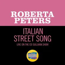 Italian Street Song-Live On The Ed Sullivan Show, April 26, 1964