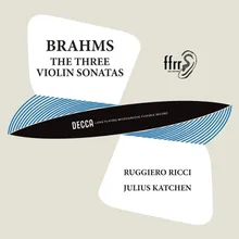 Brahms: Violin Sonata No. 1 in G Major, Op. 78 - II. Adagio