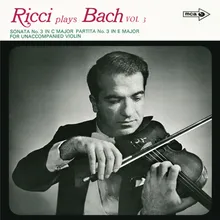 J.S. Bach: Sonata for Violin Solo No. 3 in C, BWV 1005 - 1. Adagio