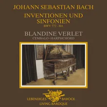 J.S. Bach: 15 Three-part Inventions, BWV 787/801 - Sinfonia No. 8 in F, BWV 794