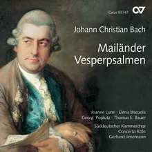 J.C. Bach: Beatus vir, W.E 17 - VIII. Gloria Patri