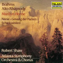 Brahms: Alto Rhapsody, Op. 53