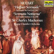 Mozart: Serenade No. 7 in D Major, K. 250 "Haffner": II. Andante