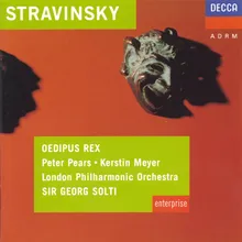 Stravinsky: Oedipus Rex - English narration - Actus secundus - The dispute of the princes summons Jocasta