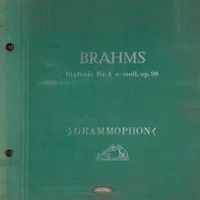 Brahms: Symphony No. 4 in E Minor, Op. 98 - I. Allegro non troppo