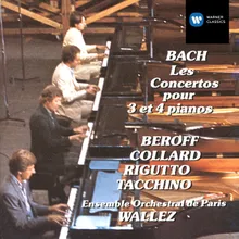 Bach, J.S.: Concerto for 3 Keyboards in C Major, BWV 1064: II. Adagio