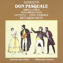 Don Pasquale, Act III Prima Scena: I diamanti, presto, presto (Coro/Pasquale)
