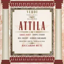 Attila, Prologue: Trado per gli anni, e tremulo
