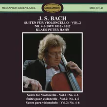 Suite for Violoncello Solo No. 5 in C Minor, BWV 1011: II. Allemande
