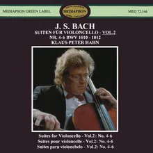 Suite for Violoncello Solo No. 6 in D Major, BWV 1012: V. Gavotte I/II/I