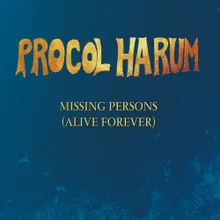 Missing Persons (Alive Forever) Radio Edit