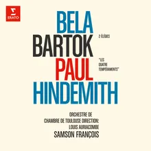 Hindemith: Theme and Variations for Piano and Strings "The Four Temperaments": Variation I. Melancolisch