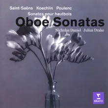 Oboe Sonata, Op. 58: III. Le soir dans la campagne. Andante