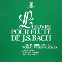 Bach, JS: Flute Sonata in G Minor, BWV 1020: I. —