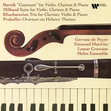 Bartók: Contrasts for Violin, Clarinet and Piano, Sz. 111: I. Verbunkos