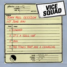 It's A Sell Out BBC John Peel Session 1/6/81