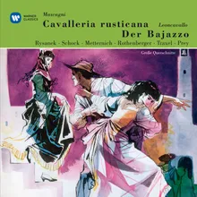 CAVALLERIA RUSTICANA · Oper in 1 Aufzug · Auszüge in deutscher Sprache: - O Lola, rosengleich blühn deine Wangen