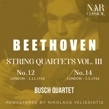 String Quartet No.14 in C-Sharp Minor, Op.131, ILB 260: II. Allegro molto vivace