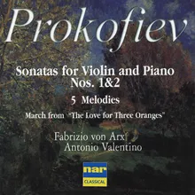 5 Melodies for Violin and Piano, Op. 35b: No. 4, Allegretto leggero e scherzando