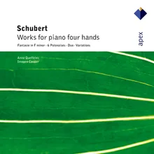 Schubert: 8 Variations on an Original Theme for Piano 4 Hands, Op. 35, D. 813: II. Variation 1