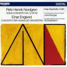 Englund : Concerto for Violin and Orchestra : I Allegro moderato