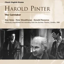 Pinter: The Caretaker, Act 1 Scene 1: "Would you like to sleep here?" (Aston, Davies)