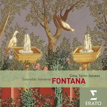 Sonata a doi violini (2 violins/chitarrone/harp/organ)