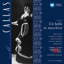 Un ballo in maschera, Act 1: "Consentimi, o Signore" (Ulrica, Amelia, Riccardo) [Live, Milan 1957]