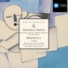 Maxwell Davies: Leopardi Fragments, Cantata, Op. 18: "Campagna in gran declivio" (Contralto) -