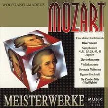 Symphony No. 41 in C Major, K. 551 "Jupiter": I. Allegro vivace