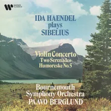 Sibelius: 2 Serenades for Violin and Orchestra, Op. 69: No. 2 in G Minor, Lento assai