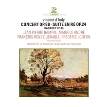 D'Indy: Suite dans le style ancien pour deux flûtes, trompette et cordes, Op. 24: V. Ronde française