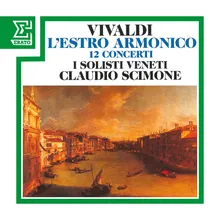 Vivaldi: L'estro armonico, Concerto for 4 Violins in D Major, Op. 3 No. 1, RV 549: II. Largo e spiccato