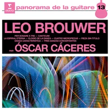 Brouwer: 4 Micro Piezas for Two Guitars "Hommage à Darius Milhaud": No. 3, Vivacissimo Muy Rítmico