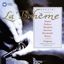 La Bohème, Act 2: "Aranci, datteri!" (Chorus, Schaunard, Colline, Rodolfo, Mimì, Marcello)