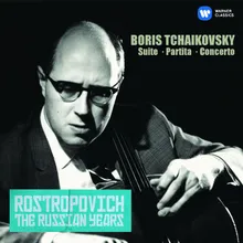 Tchaikovsky, B: Partita for Cello, Piano, Harpsichord, Electric Guitar & Percussion: VI. Conclusion