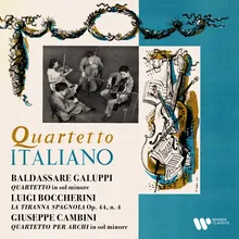 Boccherini: String Quartet in G Major, Op. 44 No. 4, G. 223 "La Tiranna": II. Tempo di minuetto