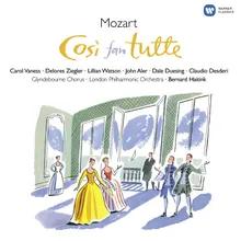 Mozart: Così fan tutte, K. 588, Act 1 Scene 7: Recitativo, "Non son cattivo comico" (Don Alfonso)