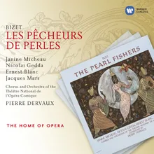 Les Pêcheurs de perles: Demeure parmi nous, Nadir (Zurga, Nadir, Fishermen, Villagers)