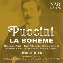 La Bohème, IGP 1, Act II: "Ecco i giocattoli di Parpignol!" (Parpignol, Rodolfo, Colline, Marcello, Schaunard, Coro, Mimì)