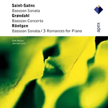 Saint-Saëns : Bassoon Sonata, Op. 168: III. Molto adagio