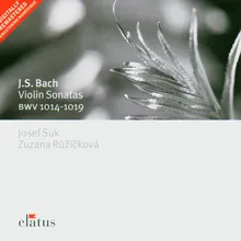 Bach, JS : Violin Sonata No.3 in E major BWV1016 : I Adagio