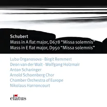 Schubert : Mass No.6 in E flat major D950, 'Missa Solemnis' : VI Agnus Dei