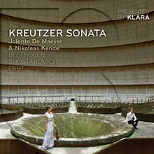 Violin Sonata No. 9 in A Major, Op. 47 "Kreutzer": I. Adagio sostenuto - Presto