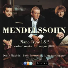 Mendelssohn : Piano Trio No.1 in D minor Op.49 : I Molto allegro e agitato