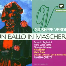 Verdi : Un ballo in maschera : Act 1 - Quadro II "Finisci il vaticinio... O figlia d'Inghilterra" [Riccardo, Ulrica, Samuel, Tom, Chorus, Renato, Silvano, Oscar]