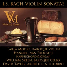 Sonata In C Minor For Violin and Harpsichord, BMV 1017: Adagio